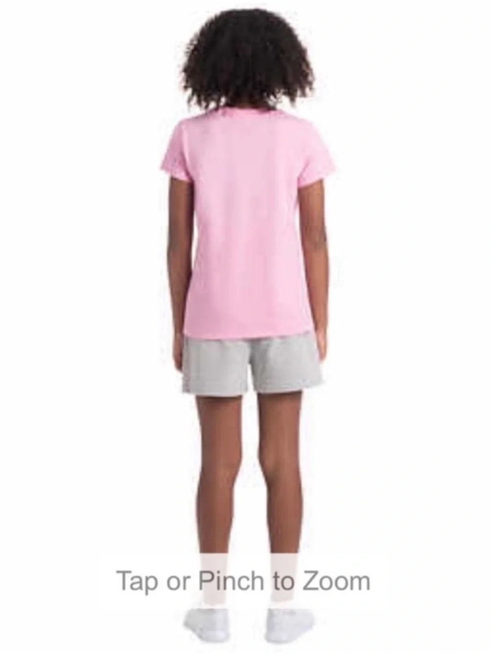 NWT PUMA Youth Girls 4-piece Set PINK WHITE GRAY - size M (10/12) casual active - Picture 7 of 10